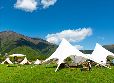 テント景色画像