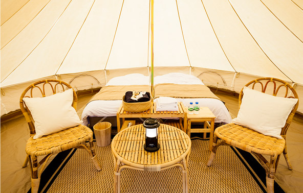 テント室内画像